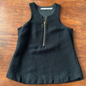 & Other Stories zipper front tank